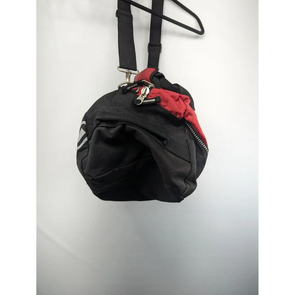 Ogio Half Dome Duffel Bag Red Black Athletic Gym Sports Travel Weekend Bag